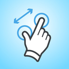 hand gesture icon