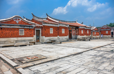 Red brick construction in South Fujian