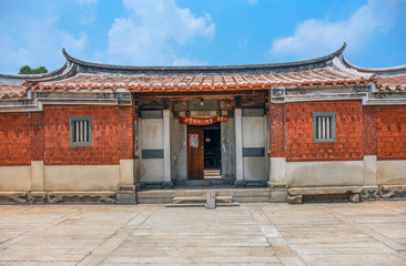 Red brick construction in South Fujian