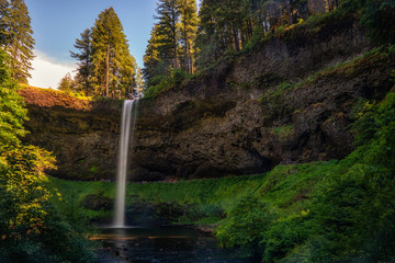 Waterfall at Silver Falls State Park, Oregon