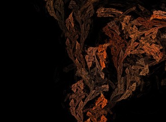 The colors in the series, awesome digital art paint. Background consists of fractal color texture and is suitable for use in projects on imagination, creativity and design.  3d fractal render