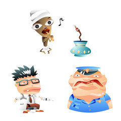 Gradation Comic Characters