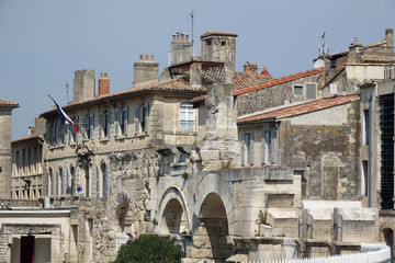 Altstadt in Arles, Provence