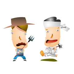 Gradation Comic Characters