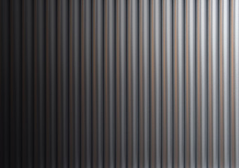 Obraz premium Nuclear fuel rods. Metall rods background. Metall pipes background.