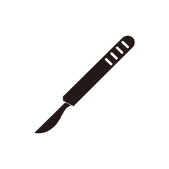 scalpel icon vector illustration sign