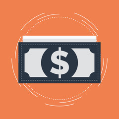 dollar money cash icon