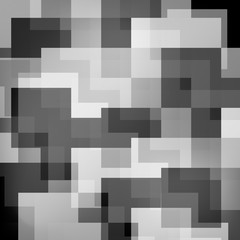 Abstract geometric black and white background, overlay effect, business style.