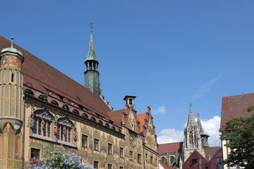 Fototapeta premium Rathaus in Ulm