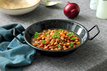 fagioli rossi zuppa con verdure