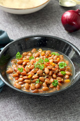 fagioli rossi zuppa con verdure