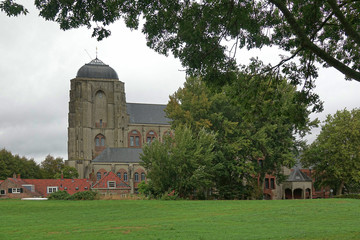 Kirche in Veere, Zeeland, Niederlande