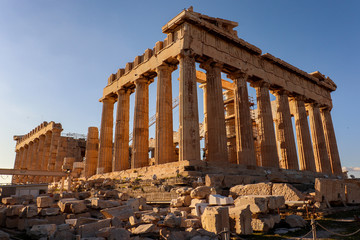 Obraz premium Partenon Akropolu w Atenach