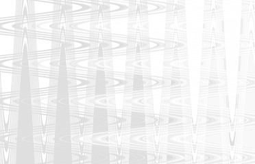 Fototapeta premium White background with a graphic pattern of lines and stripes, texture of gray zigzags and waves. Modern abstract design in bright colors, a template for a screensaver.