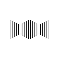 Vertical line shaped candy sign. eps ten