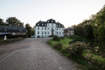 Fototapeta na wymiar Old castle in a park in Germany