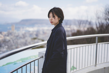 Obraz premium 女性