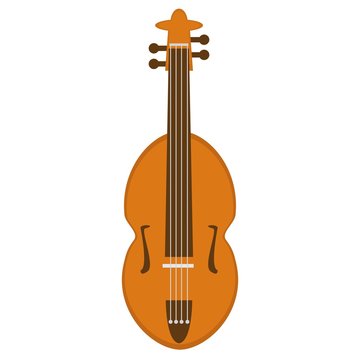 Violin graphic design vector ilustration