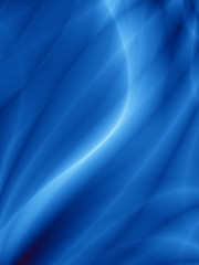Water wave curve abstract blue nice background