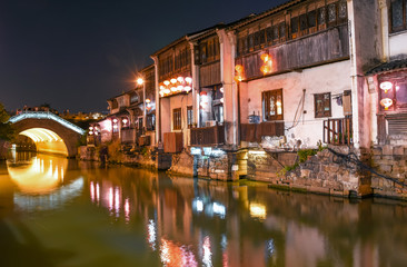 Fototapeta na wymiar Shantang street,suzhou