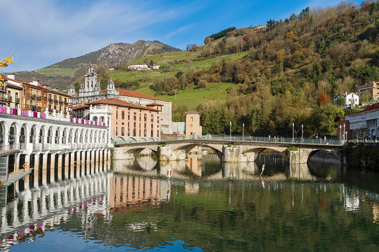 Tolosa town in Gipuzkoa province, Spain