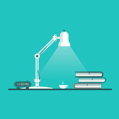 Late Nights - vector illustration