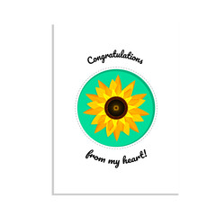 Congratulations from my heart!