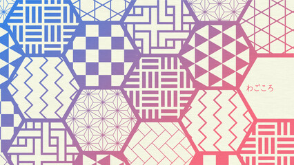 和柄・デスクトップ用背景・16:9