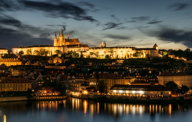 cityscape and night illumination