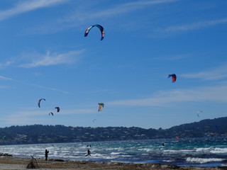 kitesurf presqu'ile de Giens - VAR