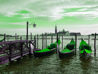 Boats in Venice, Italy