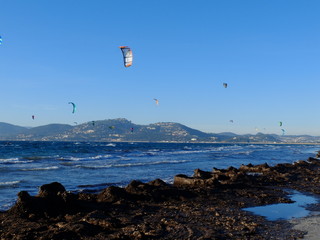 kitesurf presqu'ile de Giens - VAR