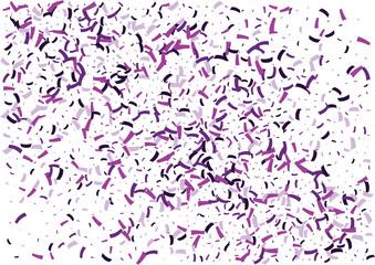 Festive color ribbon confetti background. Abstract frame confetti texture for holiday, postcard, poster, website, carnivals, birthday and children's parties. Cover confetti mock-up. Wedding card