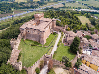 Fototapeta premium Medieval village of Gradara, Italy