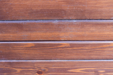 Naklejka premium old brown rustical wooden texture - wood background, selective focus