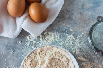 Recipe ingredients for breakfast