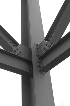 Steel structure Architecture construction .
