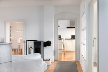 Living room in a modern house