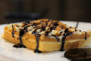 cake with chocolate