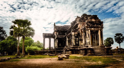 temple in angkor cambodia
