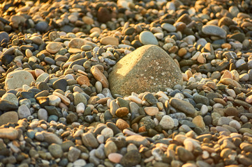 pebbles on the beach