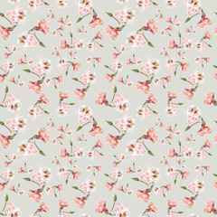 Seamless floral background