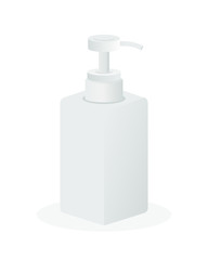 3d Hand sanitizer pump bottle, washing gel, alcohol gel