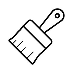 paint brush icon vector illustration photo