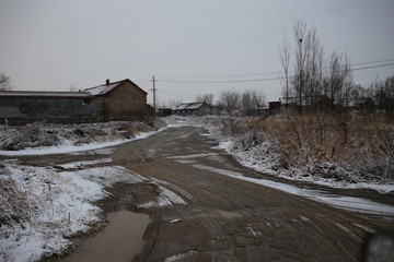 Winter in Rural China