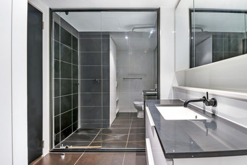 Empty and unfurnished brand new apartment