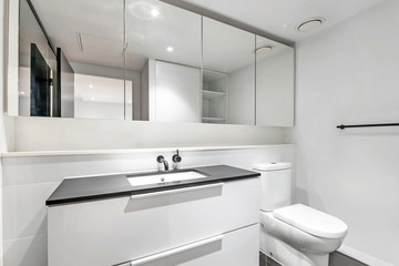 Empty and unfurnished brand new apartment