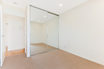 Empty and unfurnished brand new apartment