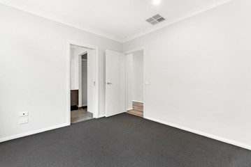 Empty and unfurnished brand new apartment