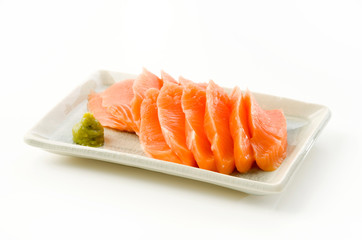 トラウトサーモン刺身